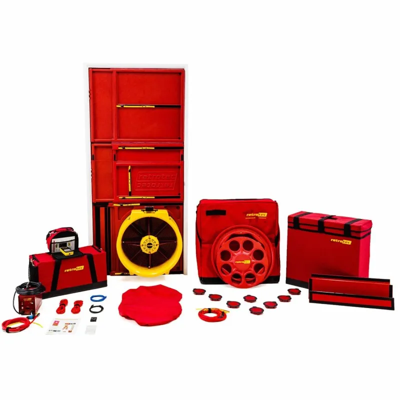 Retrotec 6000 [6120] Panel Blower Door System with Model 6000 Fan - Hard Panel