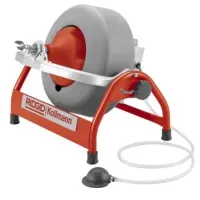 RIDGID K-3800 w/C-32 [63827] Drum Machine w/ Gloves, C-32 IW 3/8" x 75' Solid Core Cable, and T-260 Tool Set