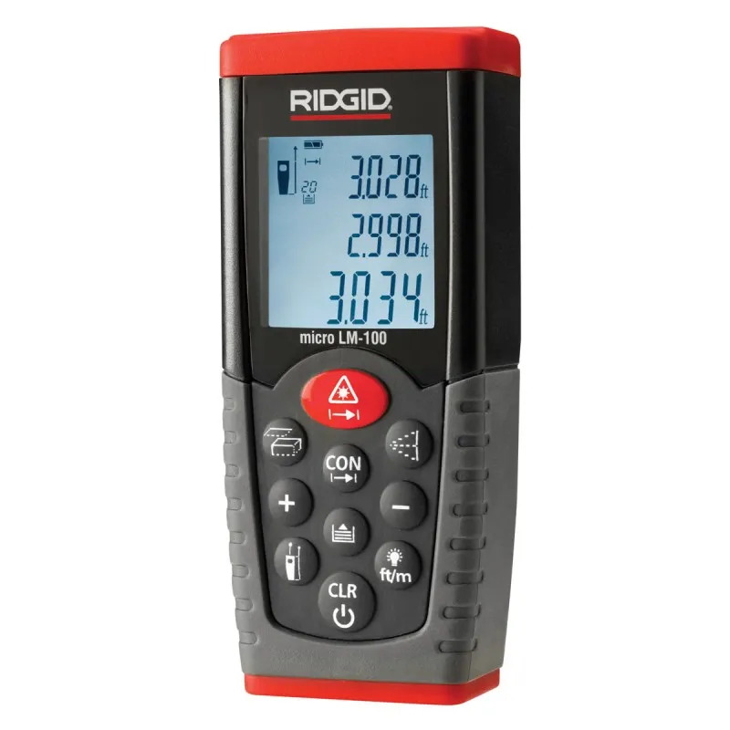 RIDGID LM-100 [36158] Handheld Laser Distance Meter - 50 m