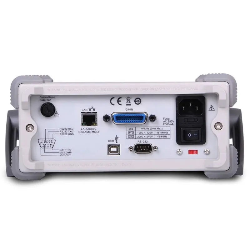 Rigol DM3000 [DM3058] 5 1/2 Digit Benchtop Digital Multimeter with USB, LXI, GPIB, and RS-232 Interfaces Standard