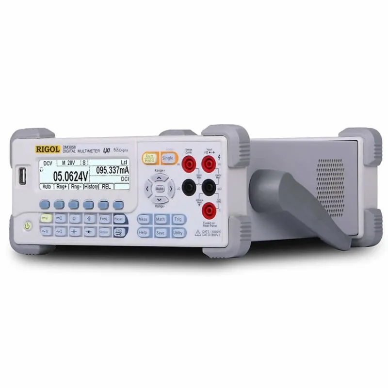 Rigol DM3000 [DM3058] 5 1/2 Digit Benchtop Digital Multimeter with USB, LXI, GPIB, and RS-232 Interfaces Standard