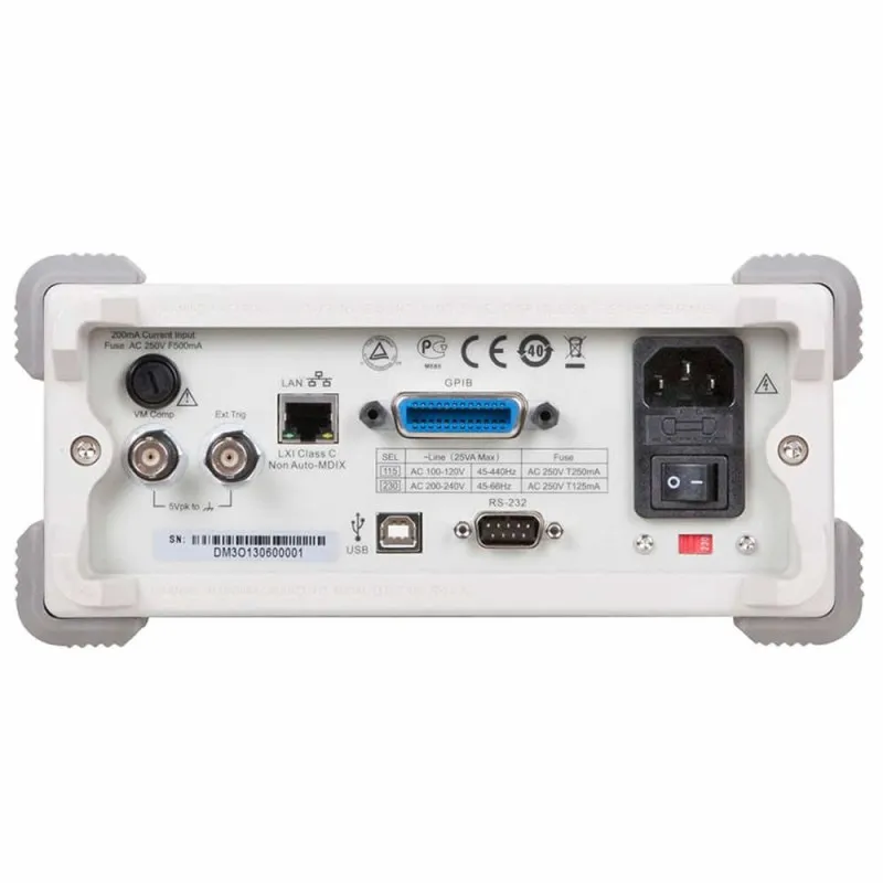 Rigol DM3000 [DM3068] 6 1/2 Digit Benchtop Digital Multimeter with USB, LXI, GPIB, and RS-232 Interfaces Standard