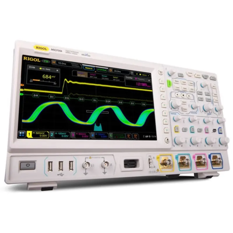 Rigol 7000 Series [MSO7024] 200 MHz, 4+16 Channel 10GS/s, Mixed Signal Oscilloscope