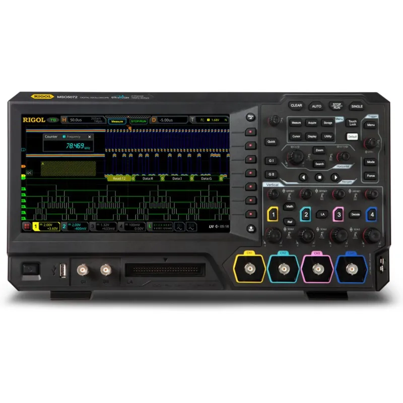 Rigol MSO5000 Series [MSO5072] 70 MHz 2-Channel Digital / Mixed Signal Oscilloscope