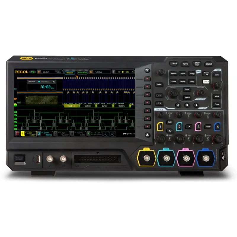 Rigol MSO5000 Series [MSO5074] 70 MHz 4-Channel Digital / Mixed Signal Oscilloscope