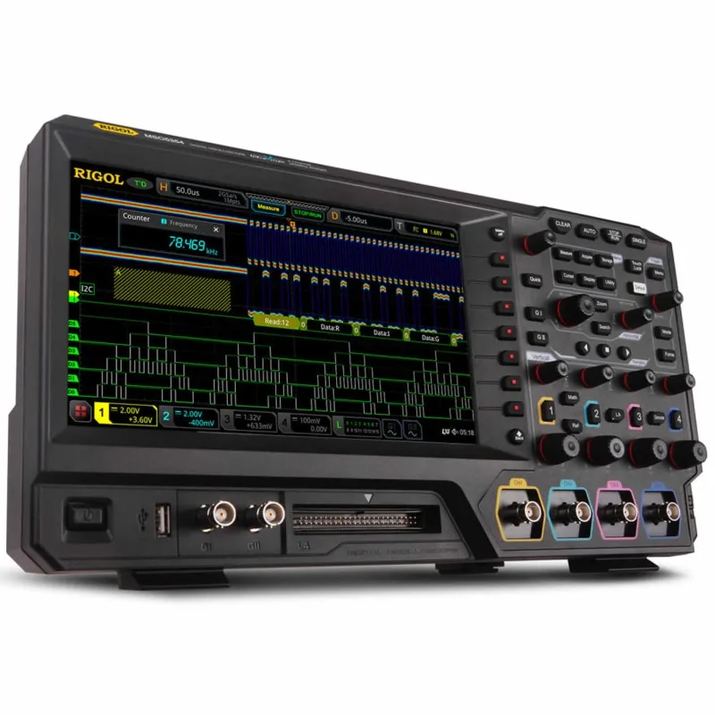 Rigol MSO5000 Series [MSO5204] 200 MHz 4-Channel Digital / Mixed Signal Oscilloscope