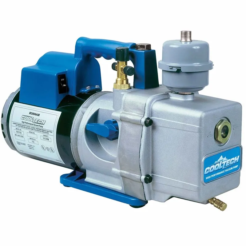 Robinair CoolTech 15121A [15121A-220] 10 CFM 110-127V/220VAC Line Input (Selectable) Vacuum Pump