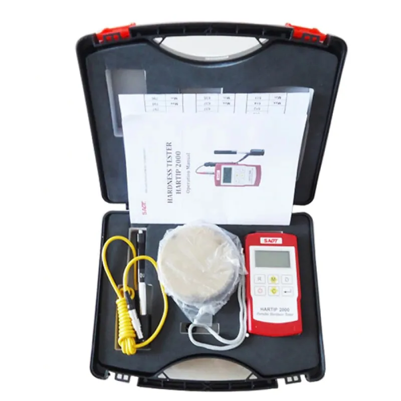 SADT HARTIP 2000 [HARTIP2000] Digital Leeb Portable Hardness Tester with RS232 Interface Metal Durometer Measuring Instrument 300 Data Hold