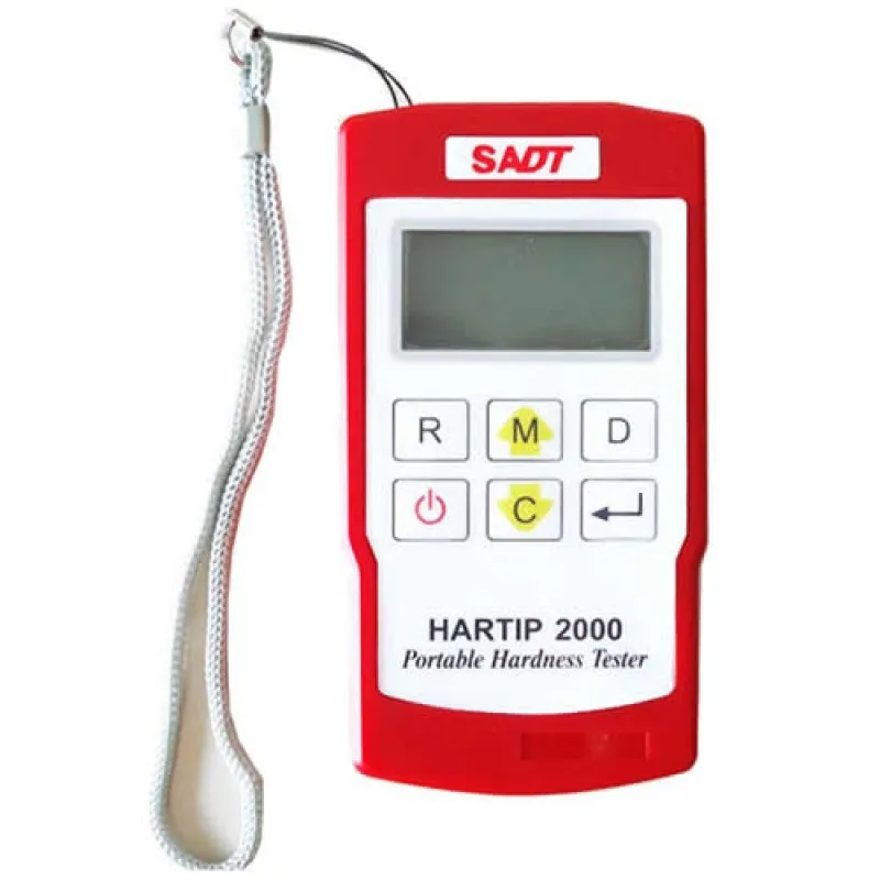 SADT HARTIP 2000 [HARTIP2000] Digital Leeb Portable Hardness Tester with RS232 Interface Metal Durometer Measuring Instrument 300 Data Hold