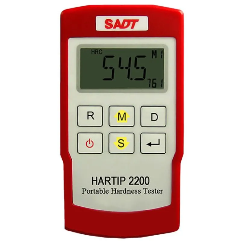 SADT HARTIP 2200 [HARTIP2200] Digital Handheld Leeb Hardness Tester Meter with Wireless Bluetooth Probe Metal Hardness Measuring Gauge
