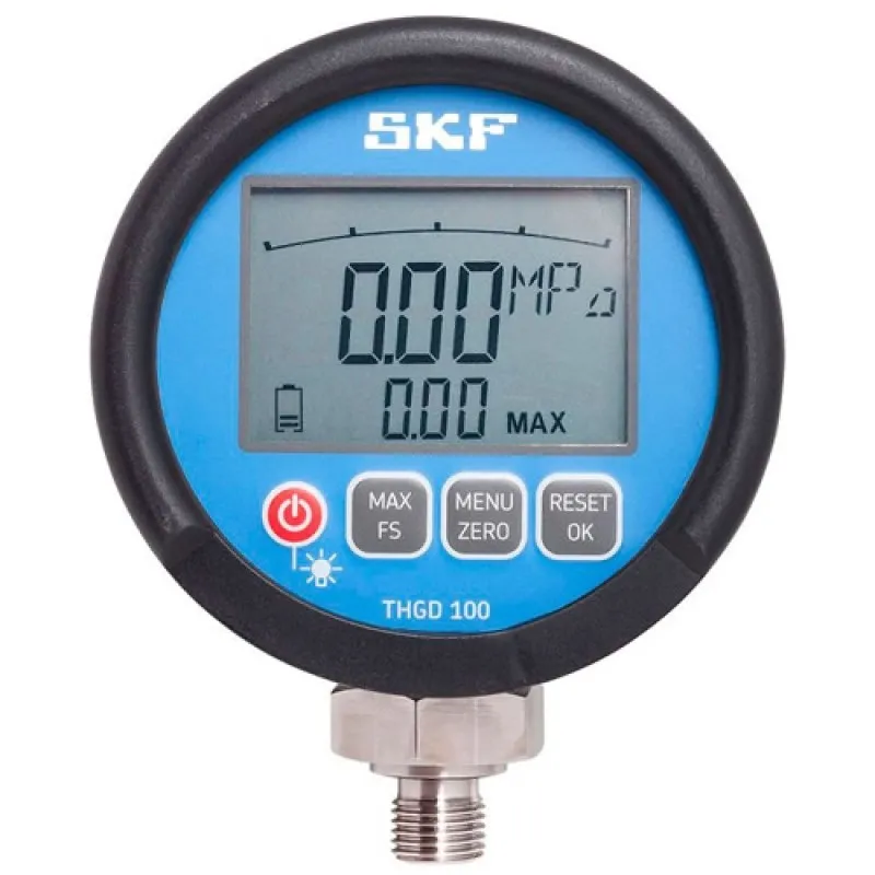 SKF THGD 100 [THGD 100] Digital Oil Pressure Gauge, G1/4, Accuracy 0.1%, 100 MPa (15 000 psi)