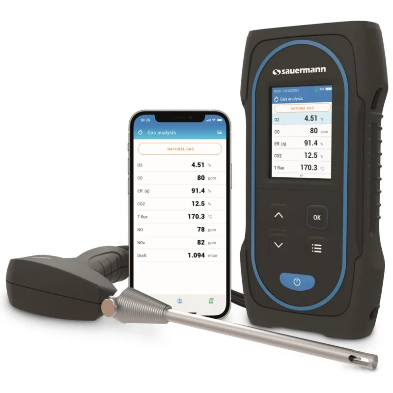 Sauermann SICA 030 KIT Combustion Gas Analyzer Kit