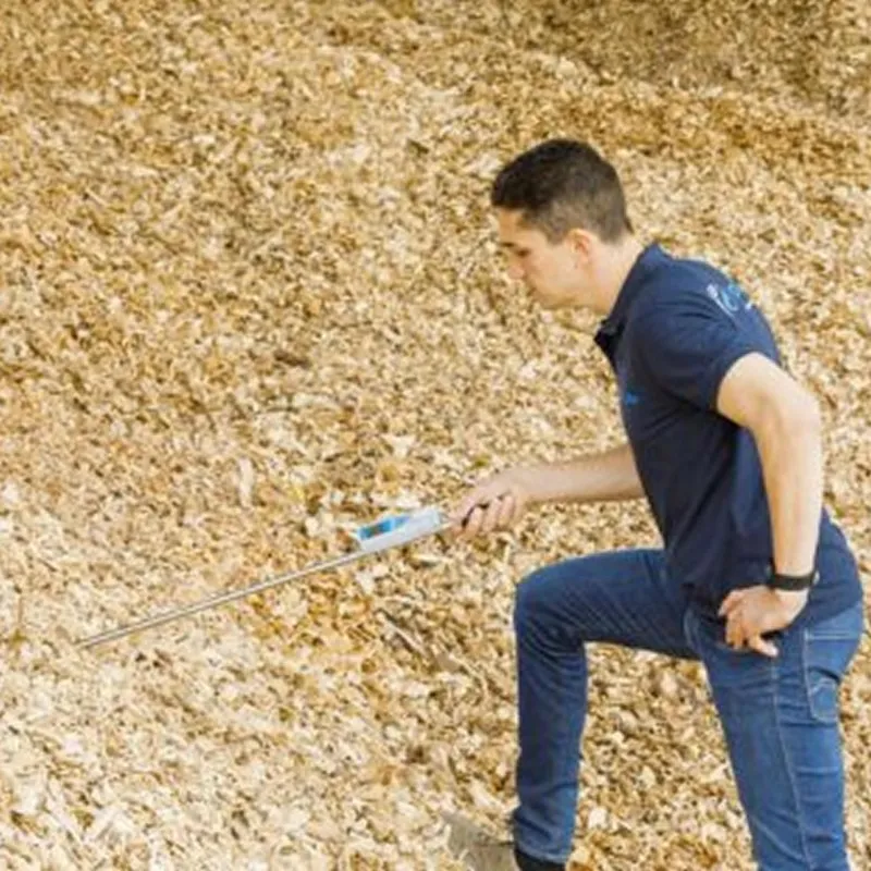 Schaller Humimeter BLL Wood Chip Moisture Meter With Insertion Probe