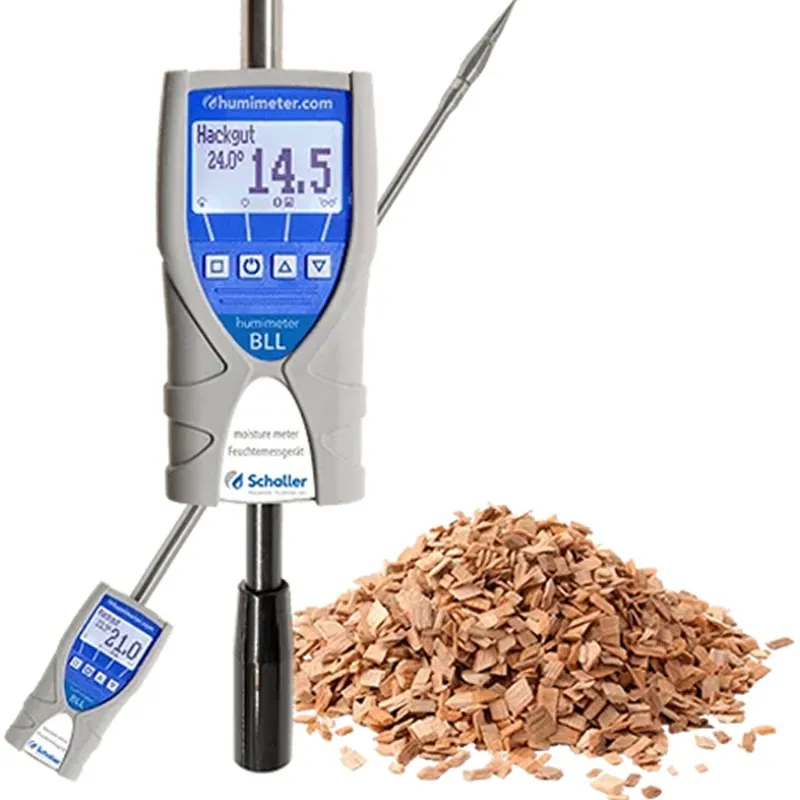 Schaller Humimeter BLL Wood Chip Moisture Meter With Insertion Probe