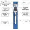 Schaller Humimeter RP6 Moisture Meter For Recycled Paper, 1 To 50%