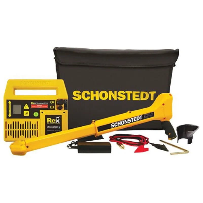 Schonstedt REX [REX] Multi-Frequency Pipe & Cable Locator Package