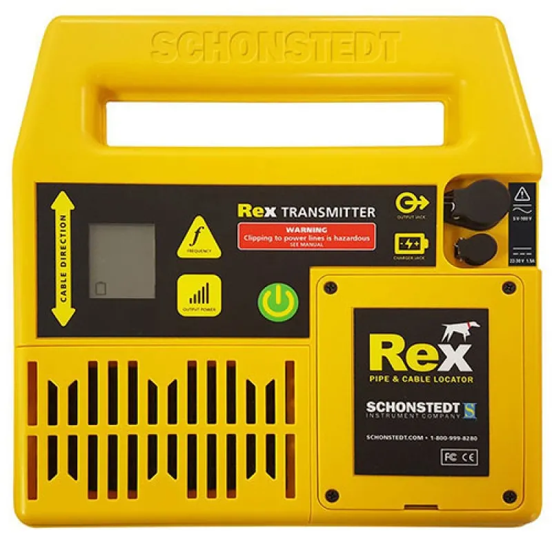 Schonstedt REX [REX-T] Multi-Frequency Pipe & Cable Locator - Transmitter Only 