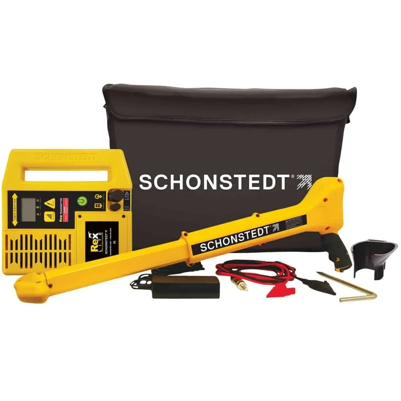 Schonstedt Rex-Lite [REX-L82] Dual Frequency Pipe and Cable Locator for Water Sewer and Gas Pipes