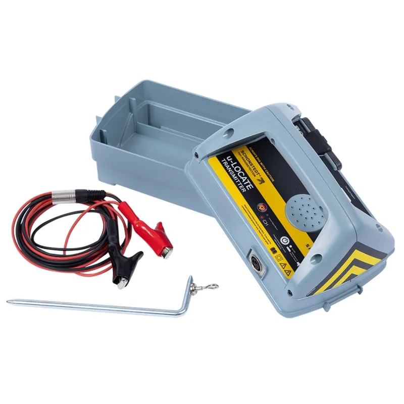 Schonstedt u-Locate Plus [U-LOCATE+] Pipe and Cable Locator with 512 Hz 33 and 82 kHz Dual Frequency Passive Mode and Depth Location