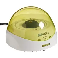 Scilogex D1008 [914261419999] Analog Mini Centrifuge w/ Yellow Lid & 2 Rotors, 100-240V - Euro Plug