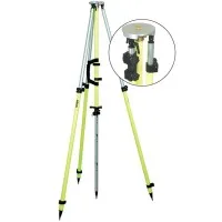 Seco 511910YEL [5119-10-YEL] Heavy-Duty GPS Antenna Tripod (Twist Lock) Yellow