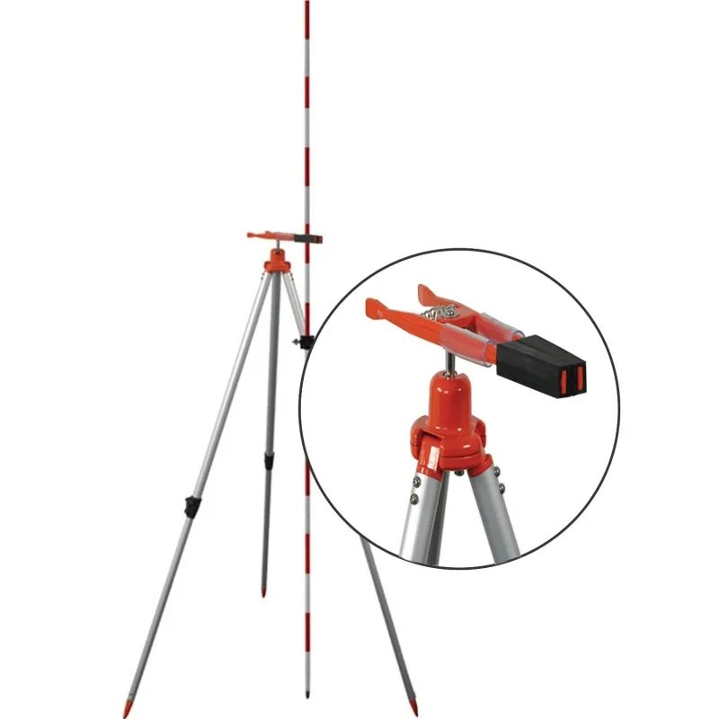 Seco 521400 [5214-00] Alligator Clamp Prism Pole Tripod