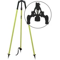 Seco 521802FLY [5218-02-FLY] Thumb-Release Tripod Flo Yellow