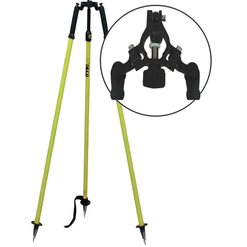 Seco 521802FLY [5218-02-FLY] Thumb-Release Tripod Flo Yellow