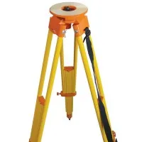 Seco 522013ORG [5220-13-ORG] Heavy Duty Birch Wood Tripod Orange and Yellow