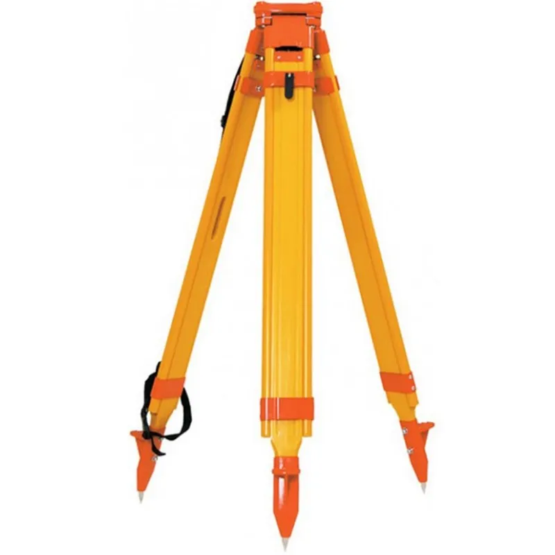 Seco 530213ORG [5302-13-ORG] Heavy Duty Quick Lock Hardwood Fiberglass Tripod - Orange