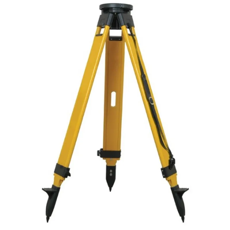 Seco 542012BLK [5420-12-BLK] Birchwood Twist-Lock Round Head Tripod Black and Yellow