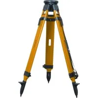 Seco 542013BLK [5420-13-BLK] Heavy Duty Wood Twist Lock Tripod Black and Yellow
