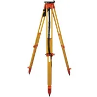 Seco 542013ORG [5420-13-ORG] Heavy Duty Wood Twist Lock Tripod Orange and Yellow