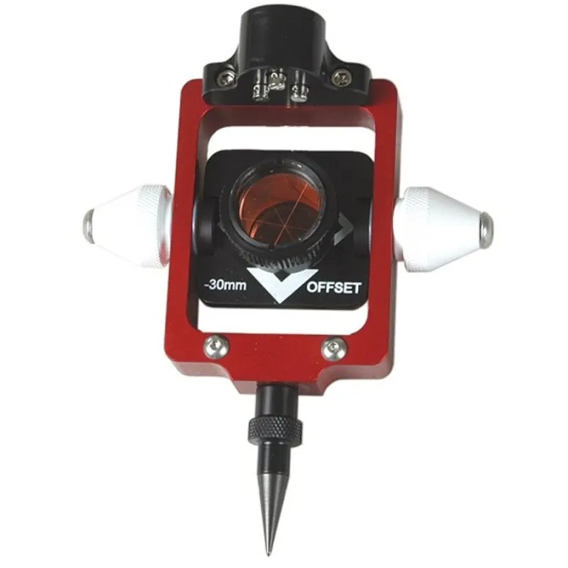 Seco 5910-01-ARD [5910-01-ARD] Red Euro Style Prism Pole System 0/-30 mm