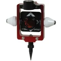 Seco 5910-02-ARD [5910-02-ARD] Red Euro Style Prism Pole System -17.5 mm