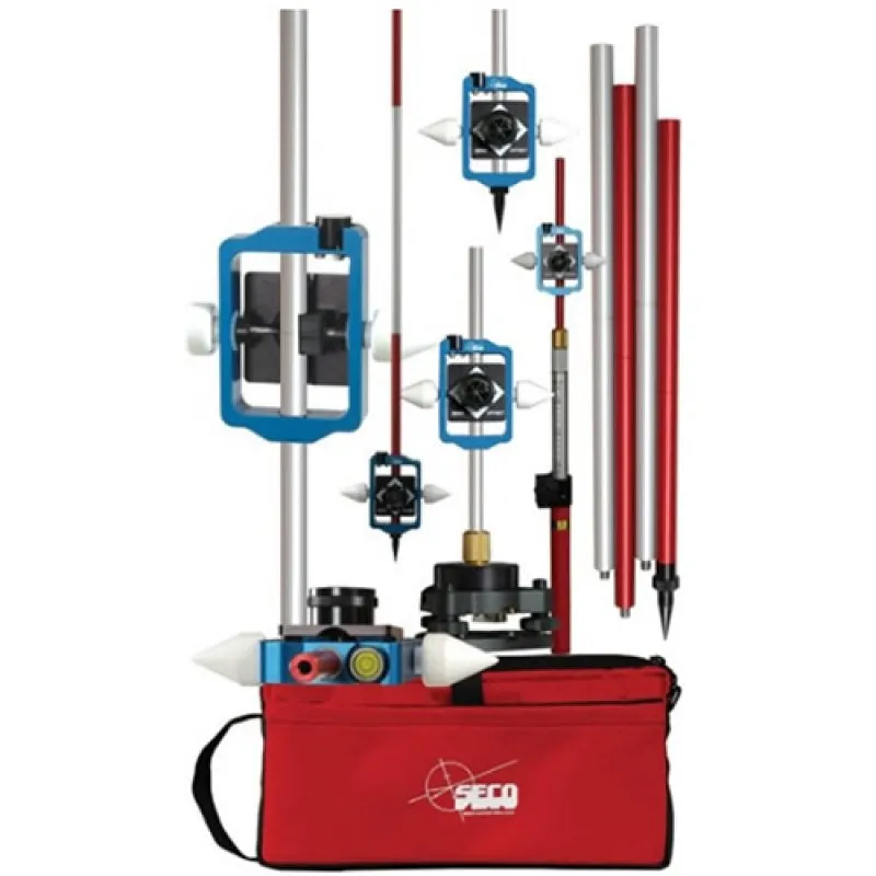 Seco 5910-06 [5910-06] Sliding Prism and Sectional Pole Kit With Metric Graduations