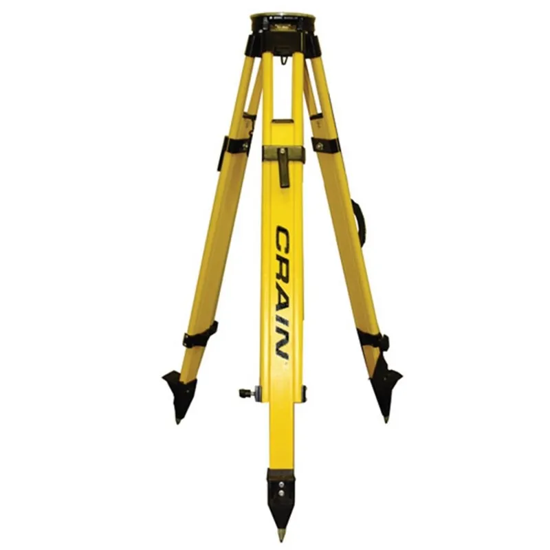 Seco 90553 Crain Tri-Max Fiberglass Tripod - Dual Clamp