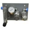 Shaw SDHmini SDH-PSS [SDHPSS-R-F-Q-H] Portable Sample System Assembly Mounted on Stainless Steel Plate with Carry Case