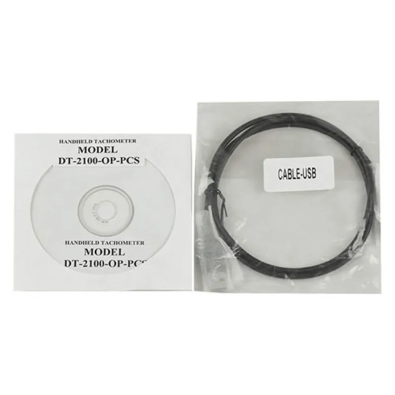 Shimpo DT-2100-OP-PCS PC Software for DT-2100 Tachometer with USB Cable