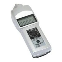 Shimpo DT-100A [DT-105A] Digital Contact Tachometer with LCD Display and 6" Circumference Wheel