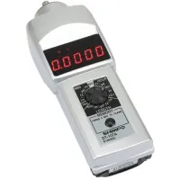 Shimpo DT100A [DT-107A] Digital Contact Tachometer with LED Display and 6" Circumference Wheel