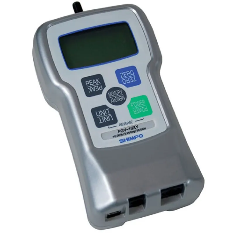 Shimpo FGV-XY Series [FGV-200XY] Digital Force Gauge with USB Output  200 lb / 1000 N / 100 kg