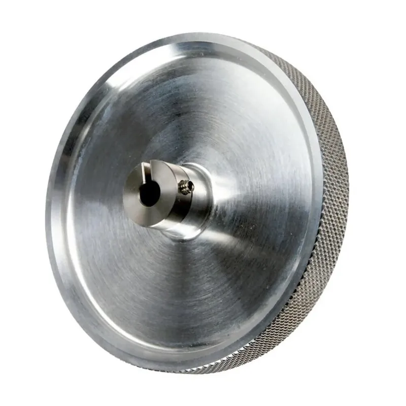 Shimpo LMA-3 - 12 in Circumference Knurled Aluminum Measuring Wheel