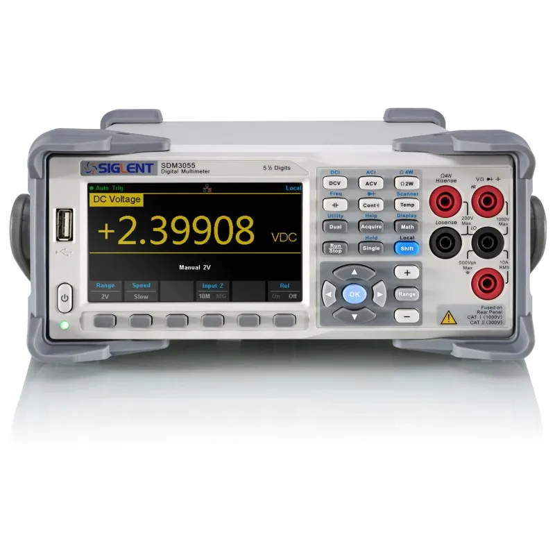 Siglent SDM3055 [SDM3055-SC] 5 ½ Digits Dual-Display Digital Multimeter w/ Scanner Card