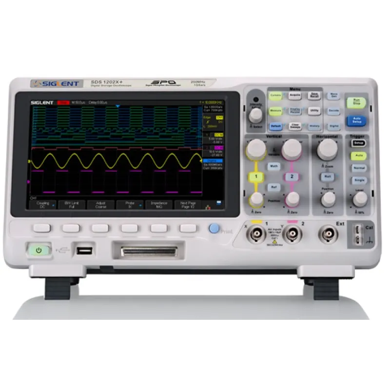 Siglent SDS1000X/X+ Series [SDS1102X+] 100 MHz 2 Channel Super Phosphor Oscilloscope