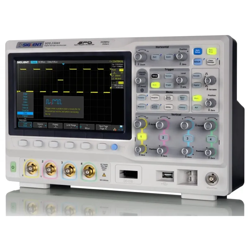 Siglent SDS2000X Series [SDS2104X] 100MHz 4-Ch Digital Oscilloscope