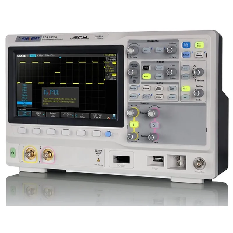 Siglent SDS2000X Series [SDS2302X] 300MHz, 2-Ch Digital Oscilloscope *DISCONTINUED SEE Rigol DS2302A*