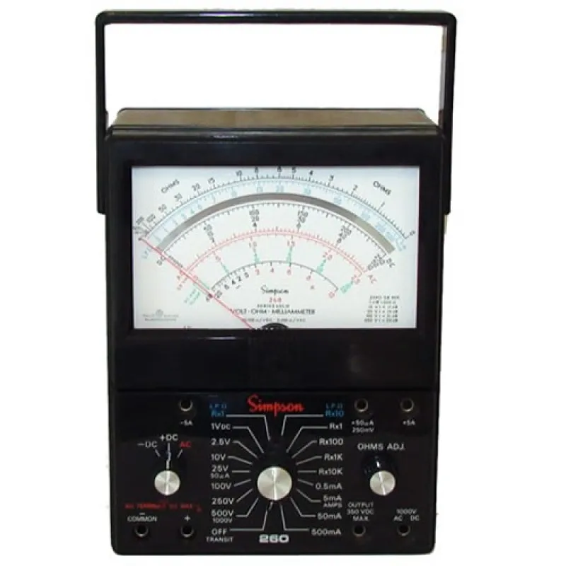 Simpson 260-6XLPM [12211] Low Power VOM Multimeter