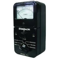 Simpson 372-3 [12311] Ohmmeter 0.2 to 50 MΩ