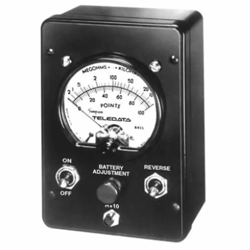 Simpson 8455A [40011] Low-Ohm Line Loop Tester
